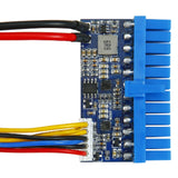 DC-DC Power Board Full Set Of Wires Plastic Solid State Power Module Suitable For DC-ATX Direct Plug-In Power Board 120W 12V