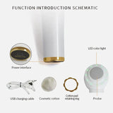 High Quality Ultrasound Handheld Hot And Cold Hammer Cold-Heading Facial Machine For Anti-Wrinkle Skin Care Tightening Machine