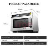 2100w Multifulctional Electric Toaster Intelligent Microwave Oven for Hotel Restaurant Office