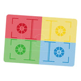 Basketball Rubber Agility Footstep Training Mat for Kids Adults