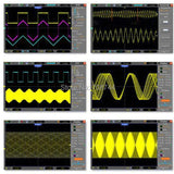 Hantek DSO7082B 2-Channel 80MHz 2GSa/s Digital Storage Oscilloscope 7'' TFT LCD 800x480 USB AC110V-220V