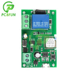 1-10PCS Tuya Smart 1CH 10A Wireless Wifi Relay Module Remote Control Light Switch Alexa Google Home