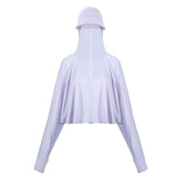 Sunscreen Clothing Summer IceSilk Long Sleeved Rash Guards Breathable Outdoor Fishing Running Sports Sunshine Protections Cloth