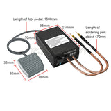 8000W Welder High Power Kit DIY 18650 Battery Pack Welding Tools Portable Spot welding hine Pen for 0.1/0.3mm Nickel