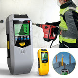 5in1 SH402 Stud Finder Sensor Wall Scanner LCD Electronic Detector Edge Center Wood Current Metal AC Live Wires Detection