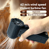 X40 Powerful Blower 40mm Motor Turbo Violent Fan Thrust 600g Large-Sized Brushless Motor, Car Drying, Leaf Sweeping To