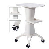 Beauty Instrument Salon Spa Trolley Stand - Wheel Cart Holder with Storage Shelf for Tattoo Equipment