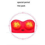 Charging Electric Massage Bra Vibration Chest Massager Growth Enlargement Enhancer Breast Heating Stimulator hine USB