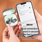 W1 Bluetooth Earphone Outdoor Sports Wireless Headset 5.3 With Charging Bin Power Display Touch Control Headphone Earbuds