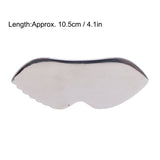 Massage Board Comb 6 Edged 304 Stainless Steel Smoother Surfaces Gua Sha Tool for Soft Tissue Pain Relief Body Care