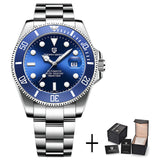 PAGANI DESIGN Luxury Men's Automatic Watches Sapphire Glass Diver's Mechanical Wristwatch Stainless Steel Business Watch For Men