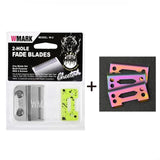 WMARK 2 Hole Replacement Clipper for Professional Barbers and Stylists Many Matches Magic Blades