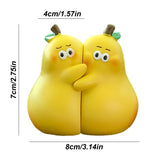 Ornaments Cute Resin Car Decoration Doll Mini Auto Interior Dolls Dashboard Accessories Women Gifts For