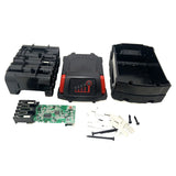 18V DIY Plastic Battery Case Replacement Repair Kit for Milwaukee M18 3.0Ah 4.0Ah 5.0Ah 6.0Ah 9.0Ah