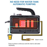 High-Temperature Sterilization Steam Cleaner for Home Appliances - US/EU Plug
