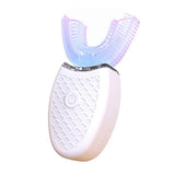 U-shaped Automatic Mouth With Charging Ultrasonic Vibration White Teeth Electric Toothbrush