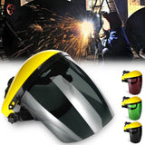 Welding Mask Clear Face Shield Screen Mask Visors Eye Face Protection Scratch Resistant Lens
