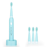 Soft Bristle USB Charging Sonic Vibration Adult Electric Toothbrush Home Portable