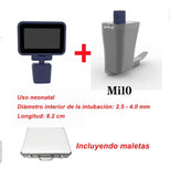 3.5 inch color Touch screen Anesthesia Digital Video Laryngoscope 6 sizes Reusable Stainless Steel Blades Optional laryngscope