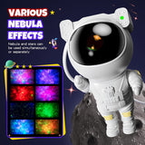 1pc Astronaut Light Projector, Bedroom Star Projector, Stars Laser Romantic Atmosphere Lamp