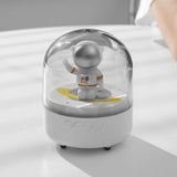 Mini Sky Astronaut Bluetooth Speaker Birthday Gift Spacecraft Men and Women Transparent Small System Home High Sound Quality