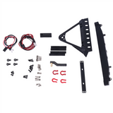Metal Front and Rear Bumper with Lights for Axial SCX10 90046
