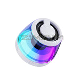Magnetic Mini Pocket Speaker RGB Ambient Light Bluetooth Soundbar Stereo MP3 Music Player Support TF Card