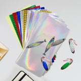12Pcs Lure Stickers Fishing Tape for Enthusiast Freshwater Saltwater