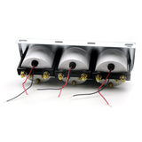 52MM Fahrenheit Water Temperature Voltmeter Chrome 3 in 1 Gauge Kit Car Motorcycle Meter Oil Pressure Sensor