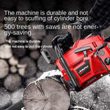 9900KW 66cylinder chain gasoline logging saw high-power chainsaw arboriculture cutting hine household fuel-saving