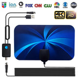 Free Shipping I25DB High Gain Indoor Digital TV 8K 4K 1080P HDTV Antenna For DVB-T DVB-T2 500 Mile HD VHF UHF Signal Rec