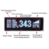 L245 65W Digital Pen Portable Electric Soldering Iron Aluminum Alloy CNC Shell QC PD Type-C for JBC245 Black