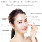 Portable Facial Skin Care Micro No Needle Fractional Rf Face Lifting Skin Rejuvenation Beauty Device With 3 Probes