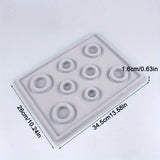 DIY necklace, bracelet bead design board, measurement board