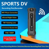 1080P Mini WiFi DV Camera Motion Detection Night Vision Camcorder Outdoor Security Protection Portable Professional Small Cam