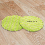 Cordless Electric Rotary Mop Replacement Washcloths, Including 12 Cleaning Pads