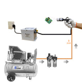 220V Blower Industrial Ionizing Air Gun Wind Snake hine Ion Generator Electrostatic Eliminator 4.6KV