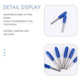 50PCS Deep Cut for Cricut Explore 2 Air Maker Expression Vinyl Fabric 60 Degree Cutting Blades Replacement