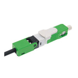 50PCS Optical fibe quick connector APC FTTH Fiber Optic Fast Embedded type SC Connector
