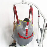 Medical Mobility-impaired Patient Mesh Cloth Opentype Spreader Lifter Sling Adjustable Rehabilitation Elderly Moving Belt
