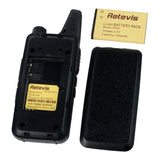Retevis RT22 Mini Walkie Talkie for Civilian Use - American Frequency, Hot Seller for Hotel and Self-Driving Tours