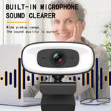 4K 1080P Mini 2K Full HD Webcam With Microphone 15-30fps USB Web Cam For Youtube PC Laptop Video Shooting Camera