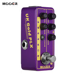 Mooer 019 UK Gold PLX Digital Micro Preamp Guitar Effect Pedal 70's Classic Rock Guitar Effect Pedal Cabinet Simulation