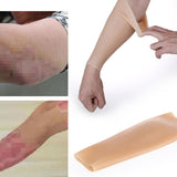 Pad Scar Birthmark Cover One Piece Calf Compression Sleeve Crooked Legs Corrector Silicone Enhancement for O Leg