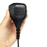 Retevis HM003 Microphone with M Dual Needle - C9051A