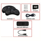 Video Game Console For SEGA Genesis FC Game Stick Wireless Controller HDMI-Compatible Game Player