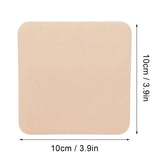 Silicone Adhesive Heag Square Absorbent Dressing with No Border Wound Care Foam