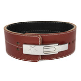 Lever buckle sports training strength belt