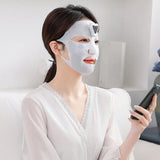 EMS Electric Reusable Silicone Firming And Rejuvenation Therapy Skincare Products Women's Beauty Mask Portable