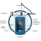 EMS Microcurrents For Face Care Massager Radio Frequency Skin Tightening Anti Aging Devices With Blue LED Health And Beauty Tool